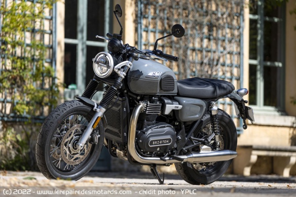 Le look de la triumph T120