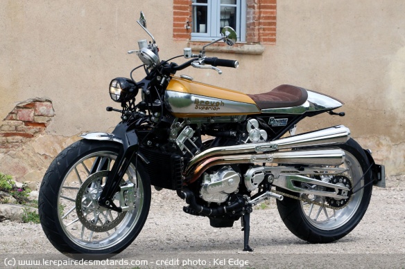 Essai de la Brough Superior Pendine Sand Racer