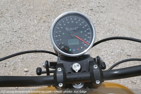 Compteur de la Brough Superior Pendine Sand Racer