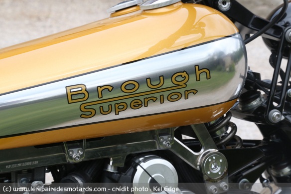 Réservoir de la Brough Superior Pendine Sand Racer