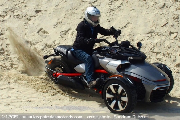 BRP Can-Am Spyder F3-S sur route