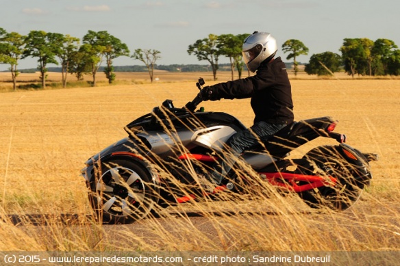 BRP Can-Am Spyder F3 S sur nationale