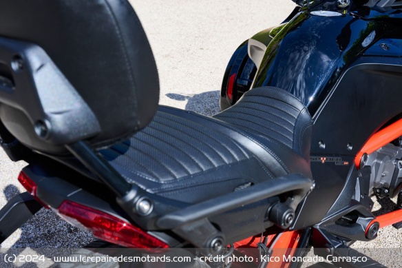 L'assise du Can-Am Spyder F3-S culmine à 675 mm