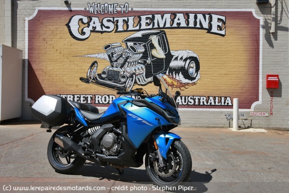 La CF Moto 650 GT en Australie
