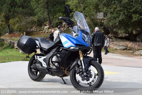 Essai de la CF Moto 650 MT