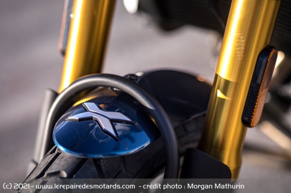 Le garde-boue de la CF MOTO 700 CL-X