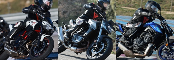 Comparo roadsters Honda Hornet, Kawasaki Z650 et Yamaha MT-07 Comparo roadsters Honda Hornet, Kawasaki Z650 et Yamaha MT-07