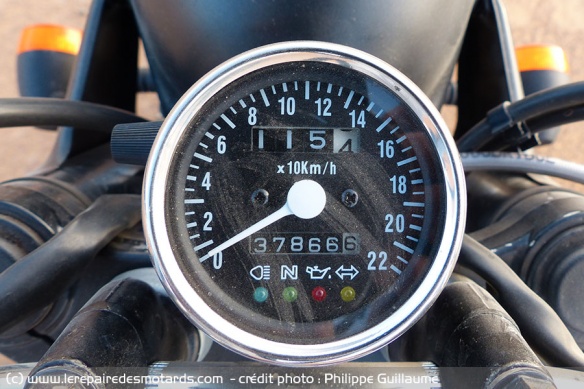 Compteur Triumph Scrambler