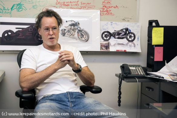 Matt Chambers, PDG de Curtiss Motorcycles