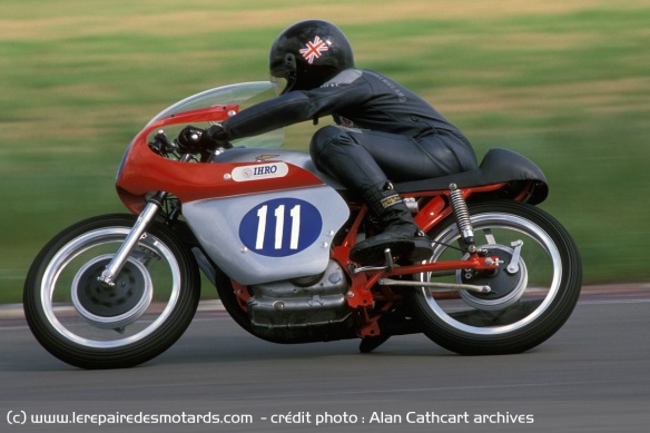 Alan sur la Ducati 350 en 1988