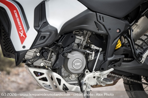 L'embrayage de la Ducati DesertX