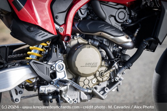 Le moteur Superquadro Mono de 659 cm3
