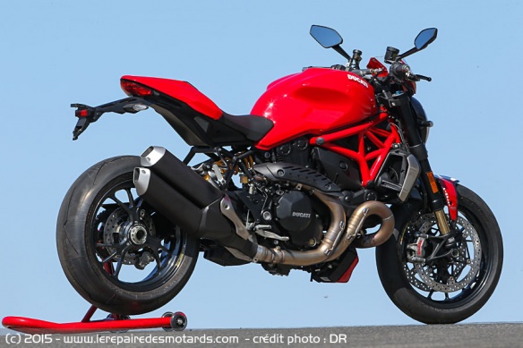 Arrière Ducati Monster 1200 R