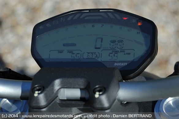 Compteur Ducati Monster 821 Dark