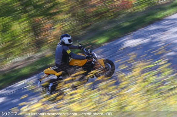 Ducati Monster 821 sur autoroute