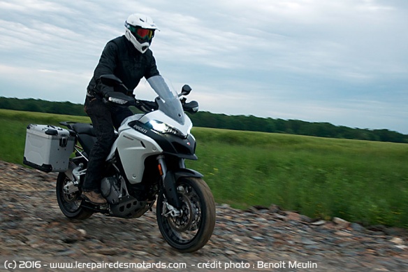 Enduro en Ducati Multistrada