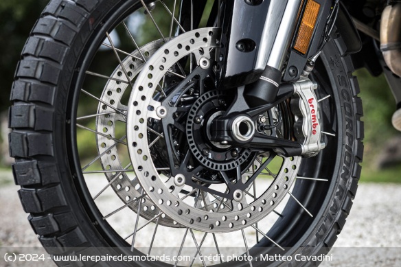 Les étriers radiaux Brembo de la Ducati Multistrade V4 S