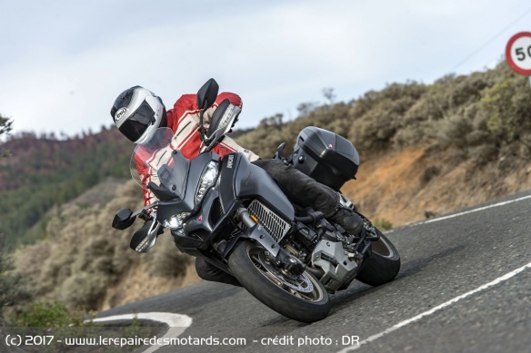 La Multistrada est très facile à emmener