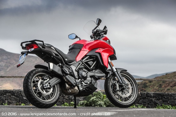 La Ducati Multistrada 950 reprend les codes de la 1200