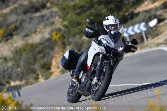 La Ducati Multistrada 950 S sur route