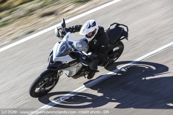 La Ducati Multistrada 950 S sur voies rapides