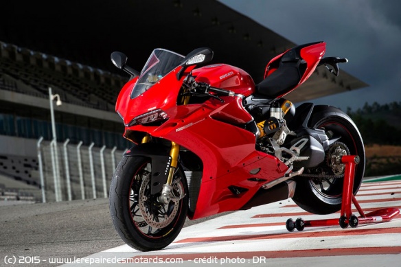Coté gauche Ducati Panigale 1299