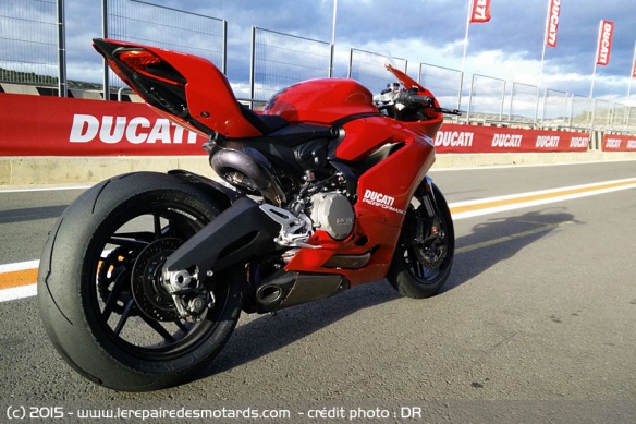 Coloris rouge Panigale