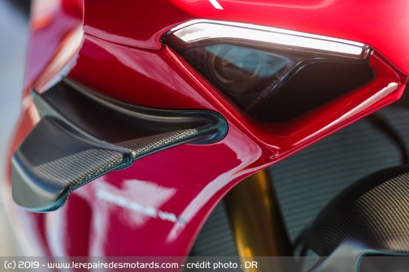 Ailette de la Ducati Panigale V4 R