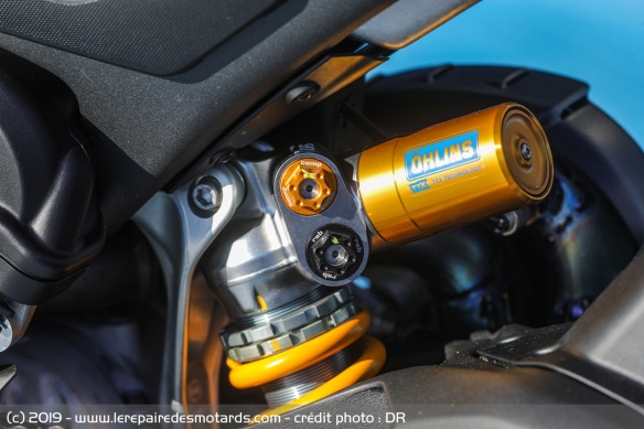 Amortisseur Öhlins de la Ducati Panigale V4 R