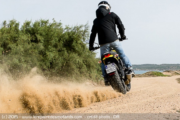 Ducati Scrambler en Tout-Terrain