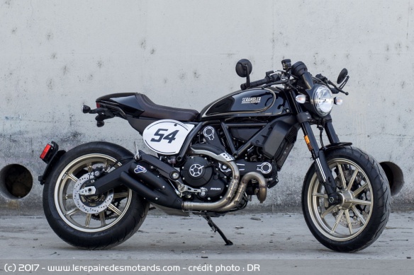 Ducati a opéré de nombreux changements pour transformer son Scrambler en 'Café Racer'
