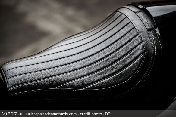 La selle ne laisse que peu de place au passager