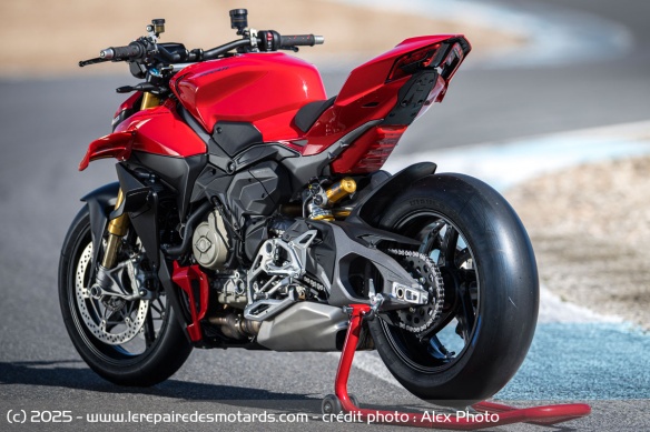 Ducati a repris une bonne partie de la base de la Panigale