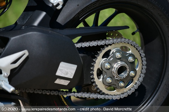 La transmission de la Ducati Streetfighter V4 S