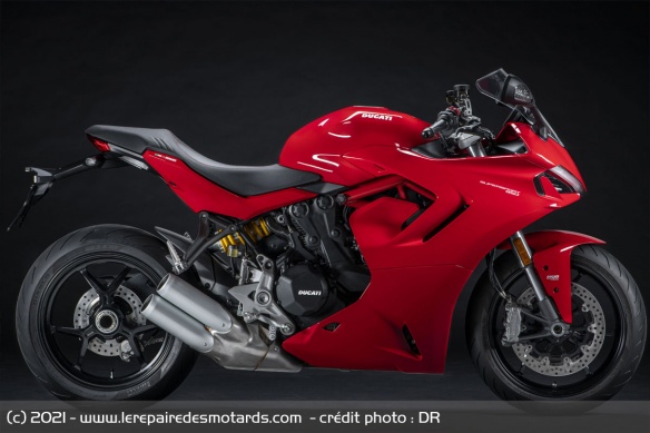La Ducati SuperSport 950 en version 'standard'