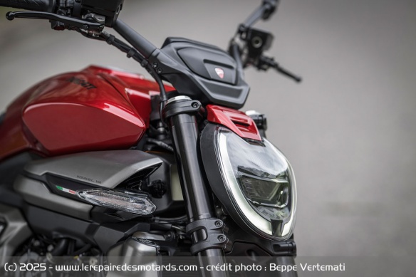 Le train avant de la Ducati XDiavel V4