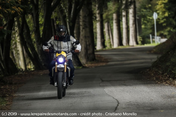 Essai de la Fantic Caballero Rally 500 sur route
