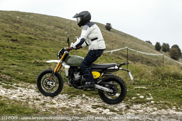 Essai de la Fantic Caballero Rally 500 en tout-terrain