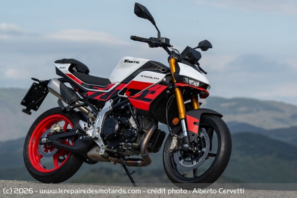Le roadster Fantic Stealth 500