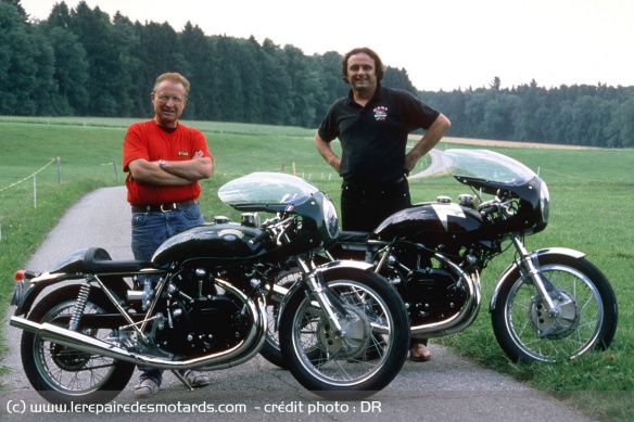 Fritz Egli et Patrick Godet
