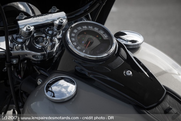 Compteur de la Harley-Davidson Heritage Classic 114