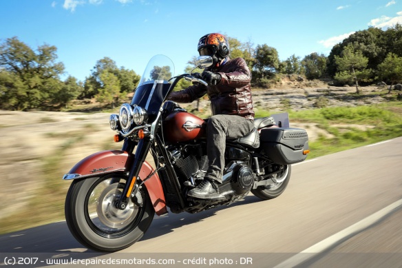 L'Heritage Classic en ligne droite