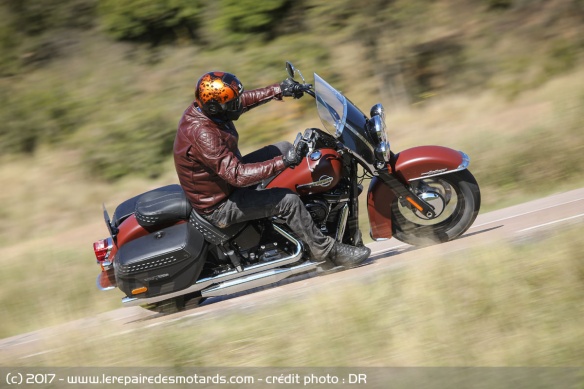 Prise d'angle de l'Heritage Classic