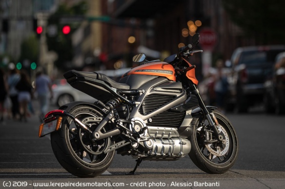 La LiveWire est la 1re moto électrique de Harley-Davidson