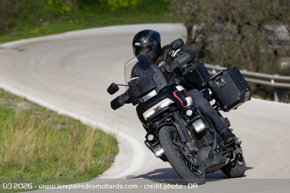 Le V-Twin ne manque pas d'offrir une sonorité caractéristique