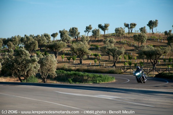 Harley-Road Glide Ultra sur route