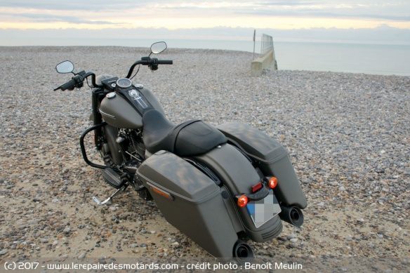 L'assise de la Harley-Davidson Road King Special
