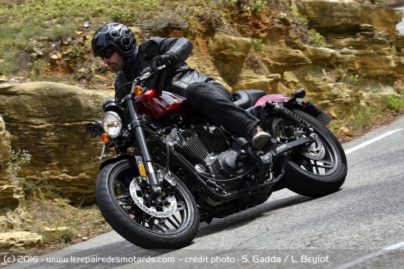 Le Roadster est plus efficace que les autres Sportsters