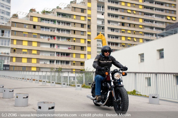 Harley-Davidson Forty-Eight en ville