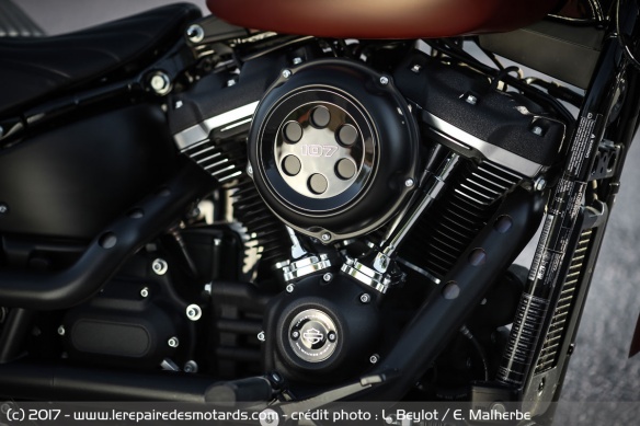 Le Street Bob n'est motorisé qu'en 107